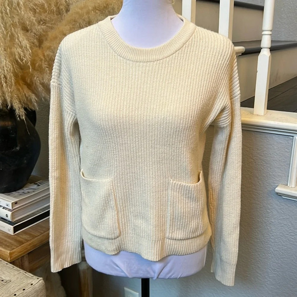 Madewell Patch Pocket Pullover Sweater Size XS - Picture 5 of 10